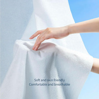 Grande serviette de bain jetable 140x70cm emballée individuellement - Serviette épaisse à usage unique portable pour hôtel, spa, voyage