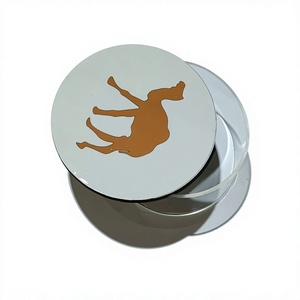 Caja de Regalo Árabe Hecha a Mano para Ocasiones Especiales de Ramadán, Organizador de Dulces Acrílico Clásico con Tapa de Madera con Incrustaciones de Madreperla - Product Image 1