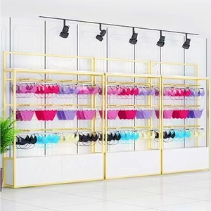 Tùy Chỉnh Cửa Hàng Phụ Nữ Mặc Bikini Áo Ngực Quần Lót Đồ Lót Bộ Hiển Thị Kệ Tủ Bé Quần Áo Ăn Mặc Phụ Kiện Hiển Thị Đứng Giá - Product Image 2