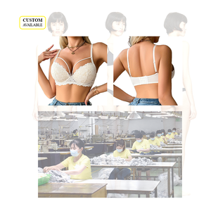 Женское нижнее белье Starwin, нижнее белье с большим бюстом, дышащий бюстгальтер с регулируемыми косточками, кружевной бюстгальтер пуш-ап - Product Image 1