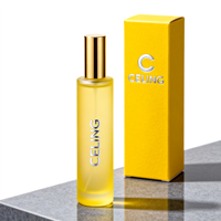 Flacon de parfum en verre personnalisé avec pompe pulvérisatrice, formes variées (10ml, 30ml, 50ml, 100ml), couvercle et boîte personnalisables, logo sur mesure