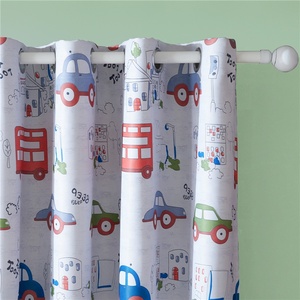 Cute Kids tenda stile di stampa Cartoon Car <span class=keywords><strong>camera</strong></span> dei bambini <span class=keywords><strong>camera</strong></span> <span class=keywords><strong>da</strong></span> <span class=keywords><strong>letto</strong></span> decorazione della casa ganci antirumore tessuto oscurante <span class=keywords><strong>per</strong></span> <span class=keywords><strong>tende</strong></span>// - Product Image 5