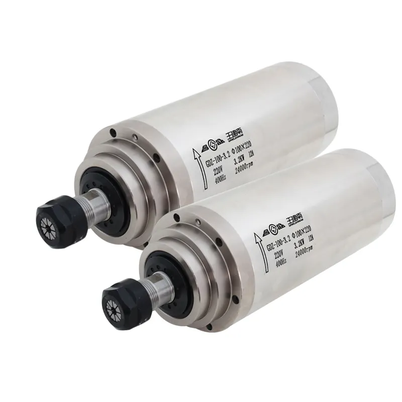 Водяное охлаждение кВт Шпиндельный двигатель для фрезерования