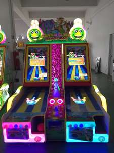 1-2 giocatori bowling adventure rolling ball ticket redemption <span class=keywords><strong>game</strong></span> machine, video bowling per bambini - Product Image 5