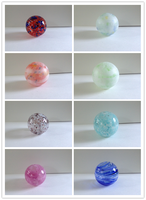 10cm Glaskugel Weihnachts dekorationen OEM anpassbare bunte Kugeln für Holiday Decor Ball Ornamente