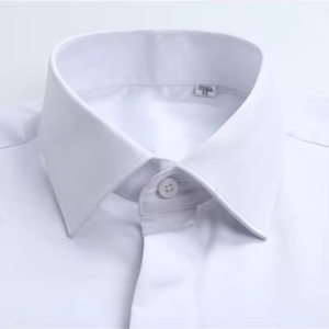 <span class=keywords><strong>Chemise</strong></span> de luxe pour homme à poignets mousquetaires, <span class=keywords><strong>blanche</strong></span>, coupe ajustée, boutons cachés, pour soirée, smoking, mariage, affaires - Product Image 4