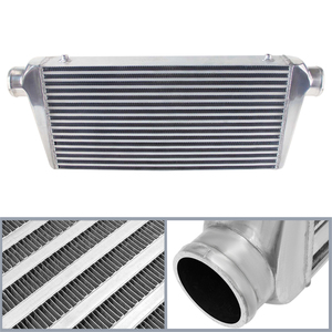 <span class=keywords><strong>Intercooler</strong></span> moteur 600x300x76mm universel, entrée/sortie 3'' en aluminium, type barre et plaque - Product Image 2