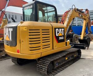 New arrival cat 306 excavators caterpillar 306e2 used excavator <b>mini</b> size digger small ton 305/308/307 machines good working - Product Image 5