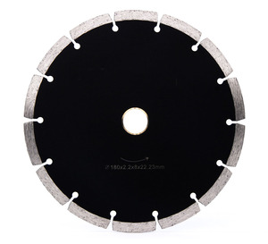 Diamond <span class=keywords><strong>Segment</strong></span> Saw Blade Dry Wet Sử Dụng Đĩa Cắt Tròn Cho Bê Tông Gạch Lát Đá Cẩm Thạch - Product Image 1