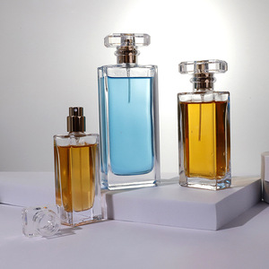 ขวดน้ำหอมแก้วทรงสวยขนาด 50 มล. ขวดสเปรย์แบบกดคอขวดขนาด 30 มล. ขวดเครื่องสำอางแบบใสเติมได้ ขายส่ง - Product Image 3