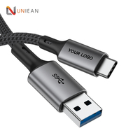 Pabrik UNIEAN Grosir Kabel Usb a ke C VR 3.0 Tipe C Usb Pengisian Cepat 5V3A Kabel Data untuk Android ke Ponsel Ps5
