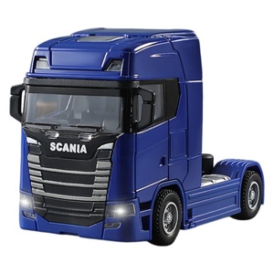 Pièces intérieures de camion de haute qualité, modèle de simulation en alliage de camion à l'échelle 1:36 avec lumières, plusieurs couleurs disponibles pour SCANIA - Product Image 2