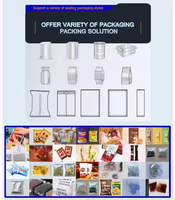 Machine de remplissage et de scellage automatique BANMO pour sachets préformés Doypack, ensacheuse pour sachets stand-up pour miel et ketchup, 20-30 BPM