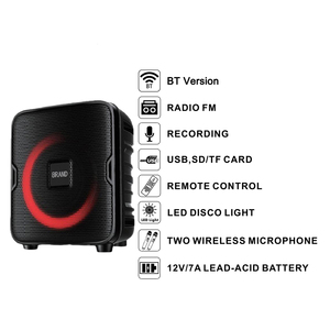 Oem hộp âm thanh chuyên nghiệp 6.5inch khiêu vũ ngoài trời âm thanh di động âm nhạc RGB Đảng Hộp loa - Product Image 3