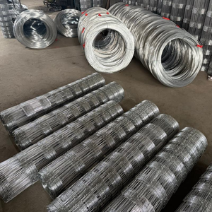 Rustproof Crimped Square Galvanized Low Carbon Steel <b>Wire</b> <b>Mesh</b> Roll Livestock Fence for Cattle & Sheep Durable Outdoor Farm Use - Product Image 1