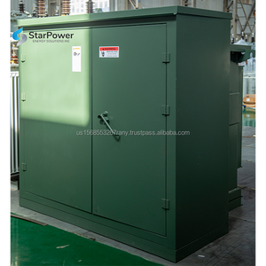 1250KVA 1600KVA ของเหลวที่เต็มไปด้วยหม้อแปลงสถานีย่อยที่มีสามขั้นตอน - Product Image 4