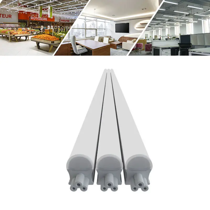 Il negozio commerciale del supermercato 4000K 4ft collegabile 30W triproof del tubo dell'ufficio della barra della stecca ha condotto la luce lineare