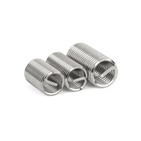 DIN8140 M10 2D Gewindepitch 1,5mm Vollgewindeter Rechtsgewinde-Einsatz aus 304 Edelstahl für Gewindereparatur