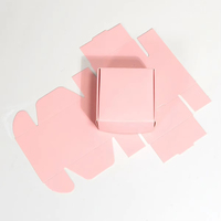 Fabricant de boîtes d'expédition en carton écologiques à faible MOQ, impression de boîtes d'emballage roses, boîte cadeau personnalisée, boîte de colisage en carton ondulé