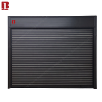 Bolang - Porte de garage électrique à enroulement en alliage d'aluminium personnalisé, avec moustiquaire en acier galvanisé 304 intégrée