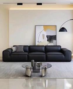 Sofá Chesterfield de PU Moderno y Lujoso para Sala de Estar, Diseño Ligero, Relleno de Esponja - Product Image 6