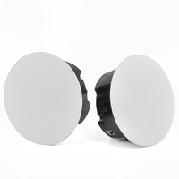 Haut-parleur de plafond sans fil Bluetooth WiFi, lecteur audio home cinéma avec télécommande pour fêtes et activités de plein air