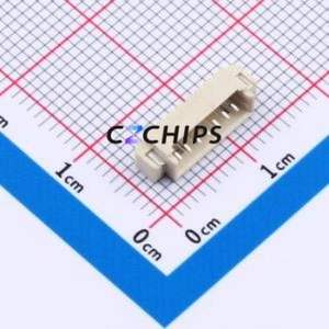 ZX-MX1.25-7PWT Wire-to-Board Pin Header SMD,P=1.25mm,Horizontal Mount Connector 1x7P 1.25mm Horizontal Mount PicoBlade (MX 1.25) - Product Image 1