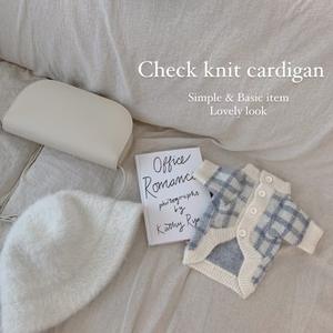 Gran oferta suéter a cuadros azul a cuadros cárdigan Otoño Invierno cálido pequeño mediano perro suéter mascota cálido - Product Image 4