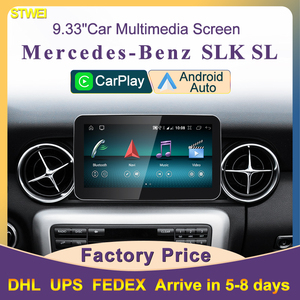 STWEI New Car Multimedia <b>Wireless</b> Android AUTO CarPlay 9.33inch Screen For Mercedes Benz SLK SL R172 R231 Car Video Players GPS - Product Image 2