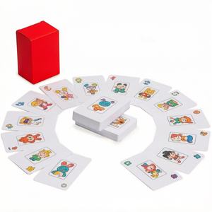 Cartes de jeu Mahjong format voyage 3,6 x 2,4 pouces – Mahjong chinois taïwanais, cartes de poker de casino - Product Image 1