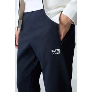 Hugo Ecru - Ensemble de survêtement pour homme bleu marine - 85198 - Blanc cassé/bleu marine - Product Image 6