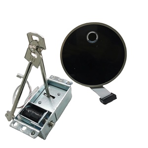 Khóa an toàn điện tử cho kho tiền, tủ có bàn phím LED hiển thị kỹ thuật số với ứng dụng, <span class=keywords><strong>Wifi</strong></span>, súng Bluetooth an toàn với 2103 khóa chính - Product Image 1