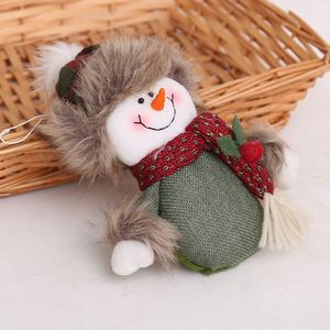 Oemtailor 20cm Muñeco de nieve y Papá Noel Adornos para árboles de Navidad - Product Image 5