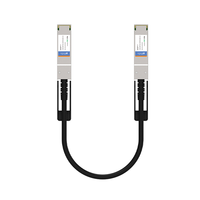 Cable Twinax de Cobre de Conexión Directa Pasiva QSFP28 de 100G, Compatible con DAC-Q28-100G-2M, Cable DAC de 100g