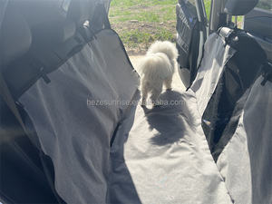 Usine personnalisée Oxford anti-dérapant dos <span class=keywords><strong>chien</strong></span> hamac housse de siège étanche housse de siège de voiture avec porte et appuie-tête <span class=keywords><strong>protection</strong></span> - Product Image 5