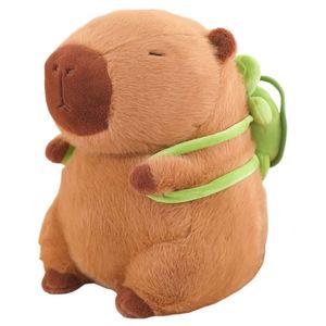 Peluche de Capibara Personalizado de Alta Calidad, Juguete de Peluche Súper Suave de Algodón PP, Lindo y Divertido, Alivia el Estrés, Unisex, Certificado Seguro - Product Image 1