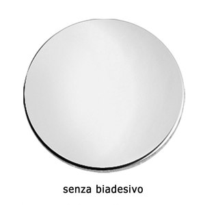 Piastra metallica rotonda diametro D.25mm e profondità 1mm per l'artigianato - Product Image 2