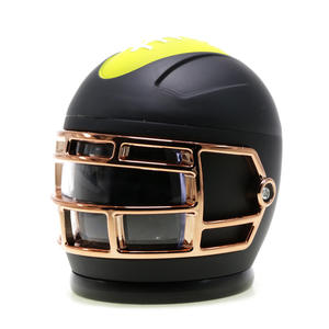 New Style Color Football Helmet <strong>Grinder</strong> Four-layer Large Capacity <strong>Grinder</strong> <strong>Metal</strong>+Plastic Cigarette Crusher - Product Image 2