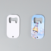 Porte-clés personnalisé avec Logo en acier inoxydable, avec porte-aimant et Sublimation, bière, 10 pièces, avec lanière métallique
