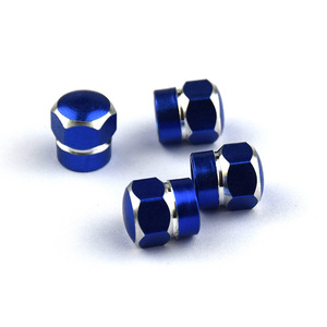 Tapa de válvula de aleación de aluminio, cubierta hexagonal antipolvo para vehículos todoterreno, bicicletas, neumáticos sin cámara, accesorio automotriz - Product Image 3