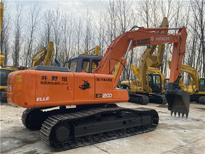 Hitachi-Excavadora de orugas de 20t, excavadora usada con componentes de núcleo en stock, lista para la venta en Hefei Yard - Product Image 6