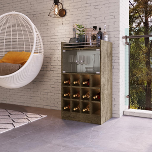 Estante de vino multiusos para puerta de vidrio de 12 botellas, estante de exhibición superior para Cocina, Restaurante, hogar, muebles de Bar - Product Image 4