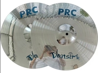 Vansir PRC Series 14'' Alloy Silver Cymbals for Drum Kit