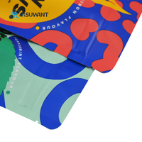 Sacs en aluminium à impression numérique, pochette debout, personnalisés, pour emballage de Snack, unités