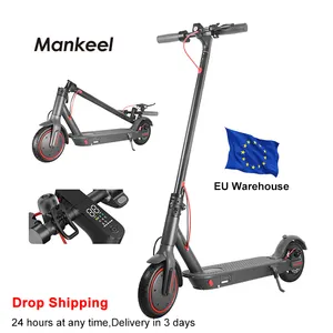 Mankeel Wholesale Buy Europe Warehouse 350 Watt Electric Scooter Cheap Adult Two Wheel Scooter Folding Electric Scooter