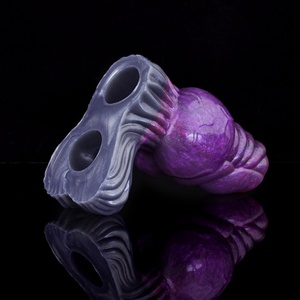 NNSX Funda para Pene Colorida con Diseño de Animal, Extensor de Pene, Retrasa la Eyaculación, Herramienta para Agrandar el Pene, Alargador de Glande Flexible, Juguete Sexual - Product Image 3