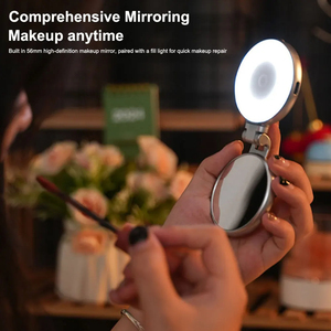 Mini lumière de remplissage pour selfies/photographie/<span class=keywords><strong>TikTok</strong></span>/live/Facebook ajusté 3 Modes d'éclairage magnétique téléphone LED Selfie lumière de remplissage - Product Image 3