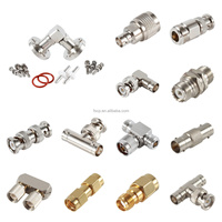 Adaptateur de connecteur coaxial RF BNC femelle mâle 50 Ohm en cuivre IP67 résistant aux intempéries pour modules sans fil GPS CCTV