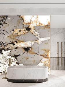 Grande dalle moderne en quartzite naturel Patagonia, translucide, polie, imperméable, de luxe, brésilienne, pour cuisine et salle de bain - Product Image 6