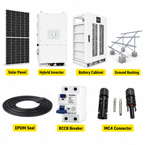 Système d'énergie solaire photovoltaïque hors réseau de haute qualité 2026, 10 kW, produits Off-sghp-10kw 30kw 60kwh, système solaire hybride complet - Product Image 2